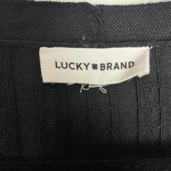 Lucky Brand Black Sweater Dress - Picture 4 of 6